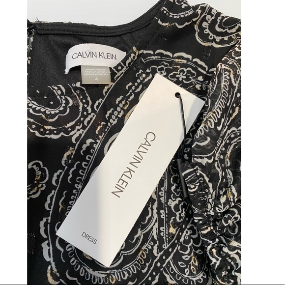 NWT Calvin Klein long sleeve dress Size 4 - Picture 14 of 15